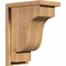 Ekena Millwork Newport Smooth Corbel w/Backplate, Western Red Cedar, 7 1/2"W x 12"D x 16"H COR08X12X16NEW01SWR - alternate 1